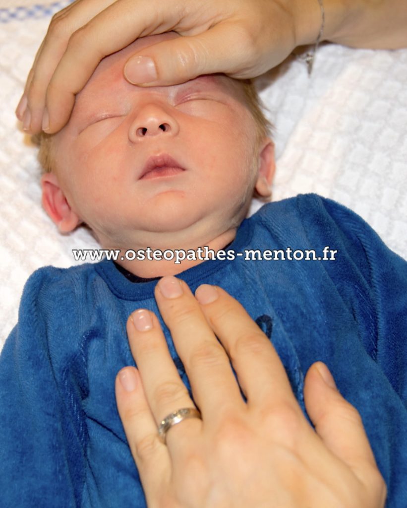 ostéopathe menton bébé